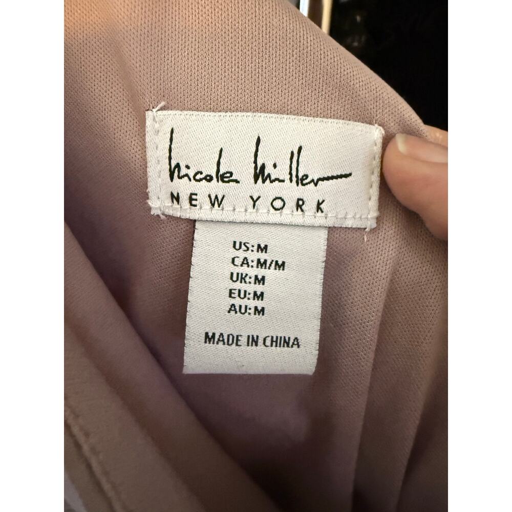 Beautiful Purple Dress By Nicole Miller Size Medium - Picture 4 of 6